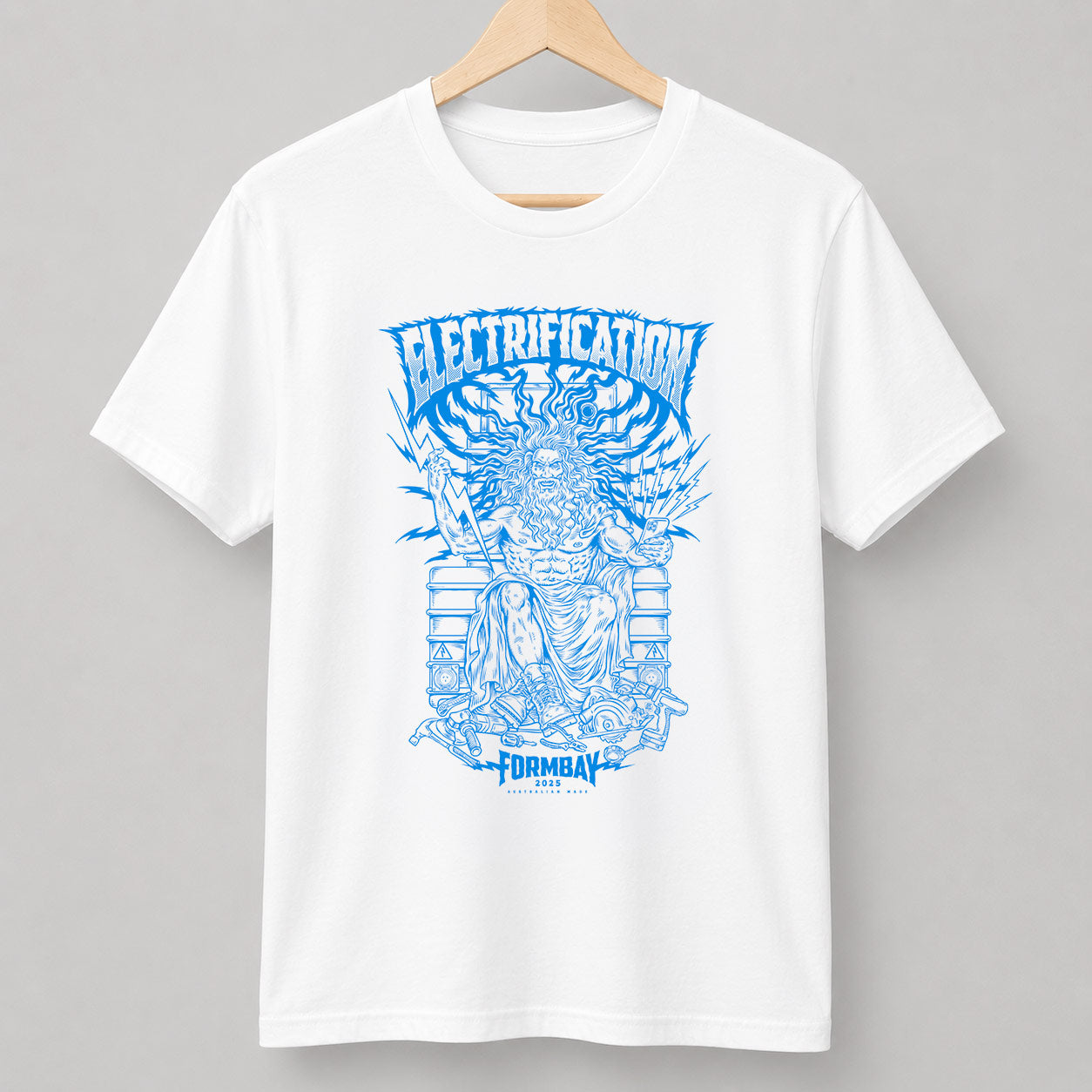 Formbay Electrification Single Colour T-shirt 2025 - Unisex